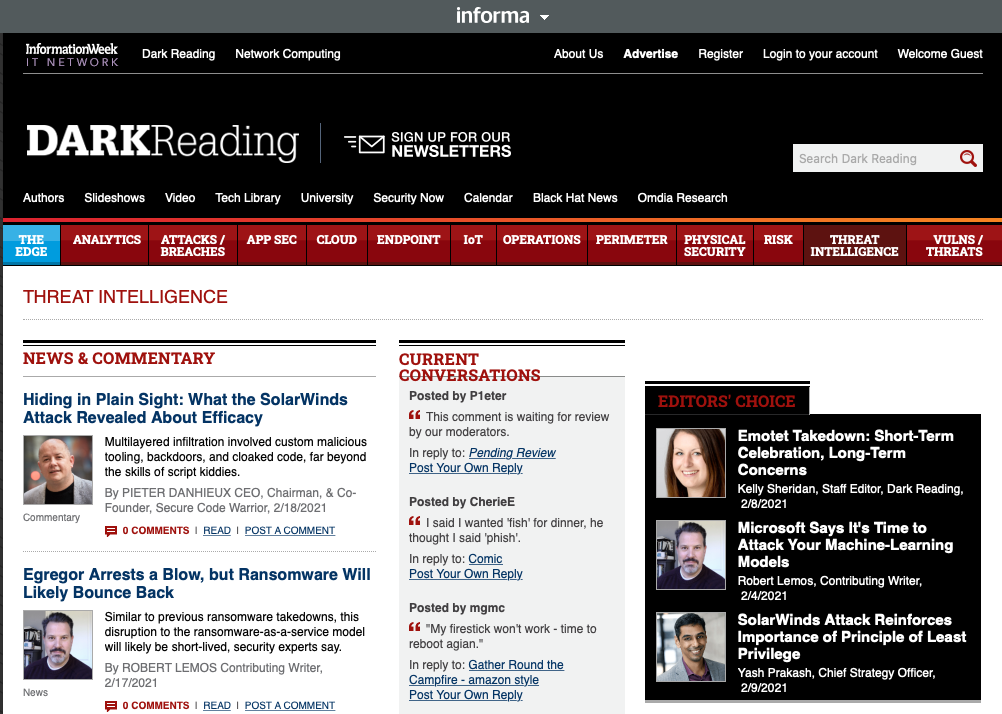 DARKReading