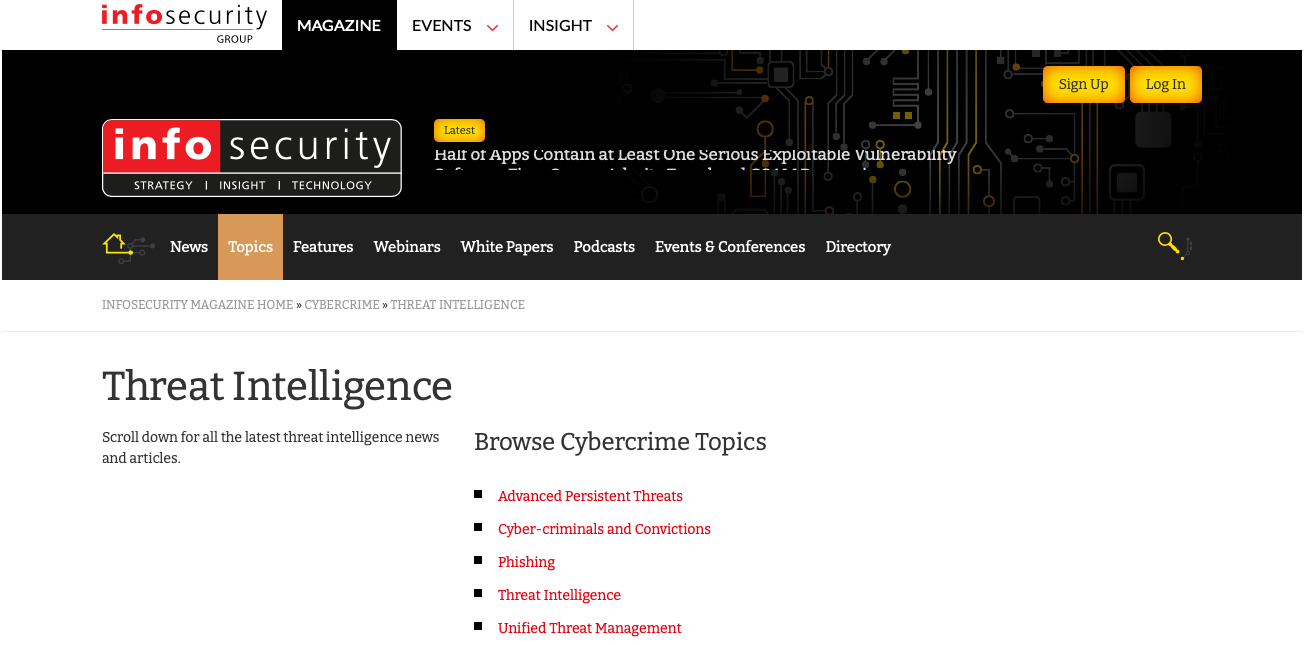infosecurity